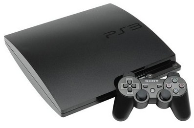 Console Sony Ps3 Slim Noir 120 Go + 1 Manette