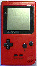 Console Nintendo Game Boy Pocket Rouge