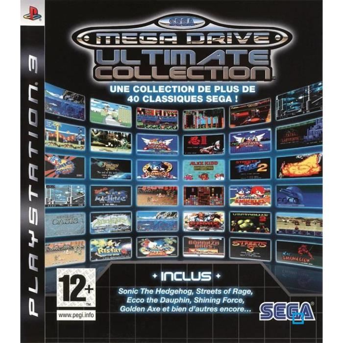 Jeux Vidéo Sega Megadrive Ultimate Collection PlayStation 3 (PS3)
