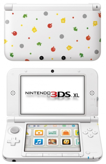 Console Nintendo 3Ds Xl Animal Crossing Blanc