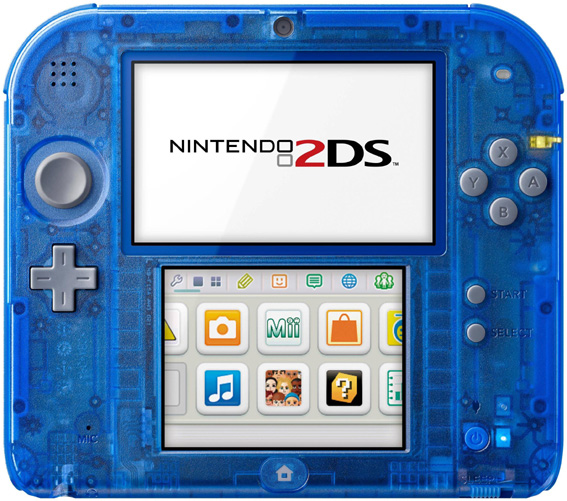 Console Nintendo 2Ds Bleu