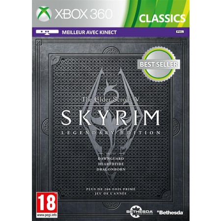 Jeux Vidéo The Elder Scrolls V Skyrim Edition Legendaire Classics Xbox 360