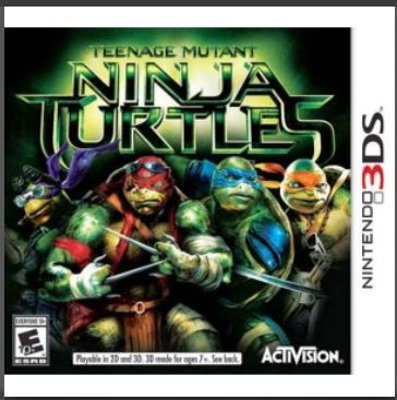 Jeux Vidéo Teenage Mutant Ninja Turtles 3DS