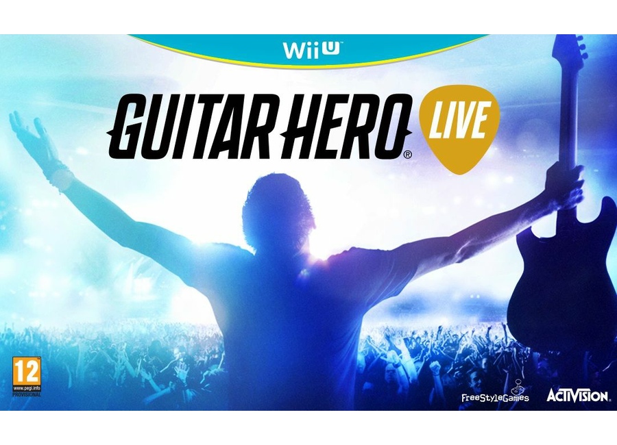 Jeux Vidéo Guitar Hero Live ( Bundle avec la Guitare) Wii U d'occasion
