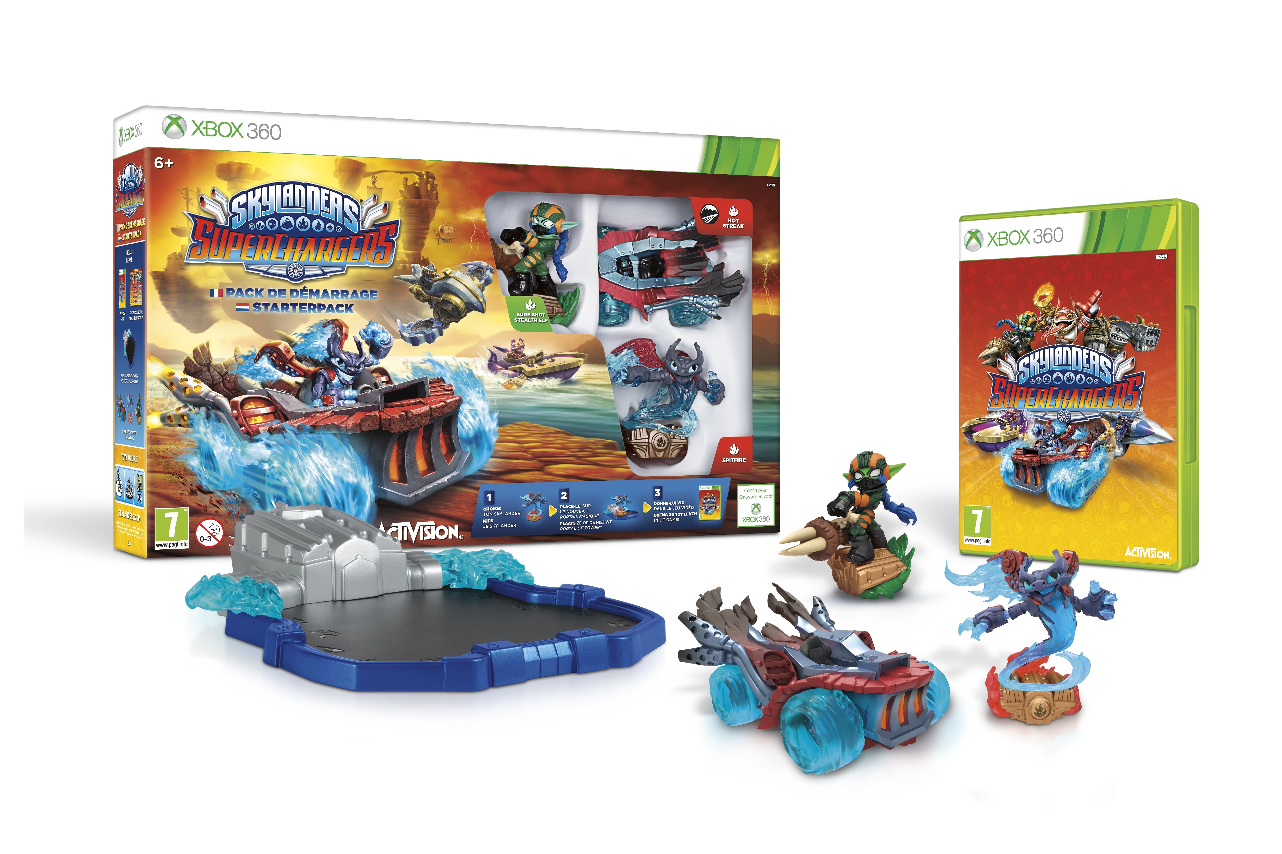Jeux Vidéo Skylanders Superchargers Starter Pack Xbox 360