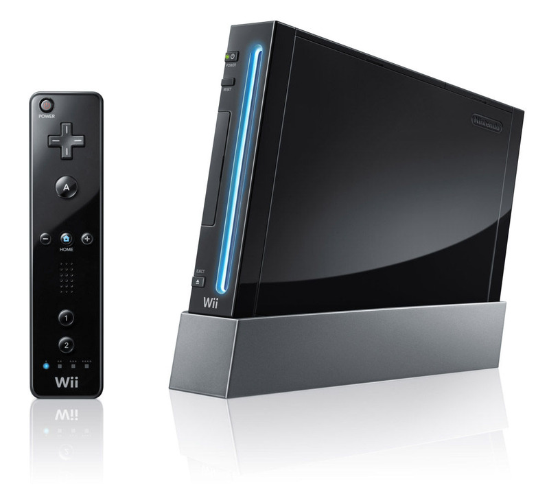 Console Nintendo Wii Noir + 1 Manette + Wii Sports + Wii Sports Resorts