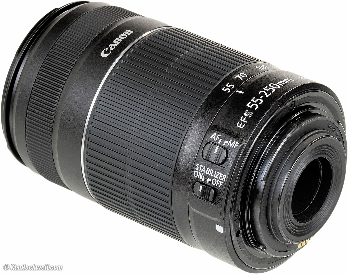 Objectif Photo Canon Ef-S 55-250 Mm F:4-5.6