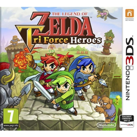 Jeux Vidéo The Legend Of Zelda Tri Force Heroes 3DS