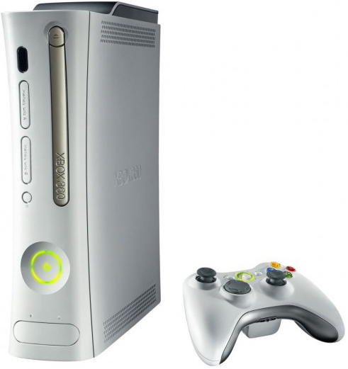Console Microsoft Xbox 360 Blanc 250 Go + 1 Manette