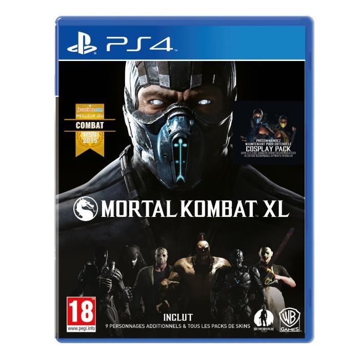 Jeux Vidéo Mortal Kombat XL PlayStation 4 (PS4)
