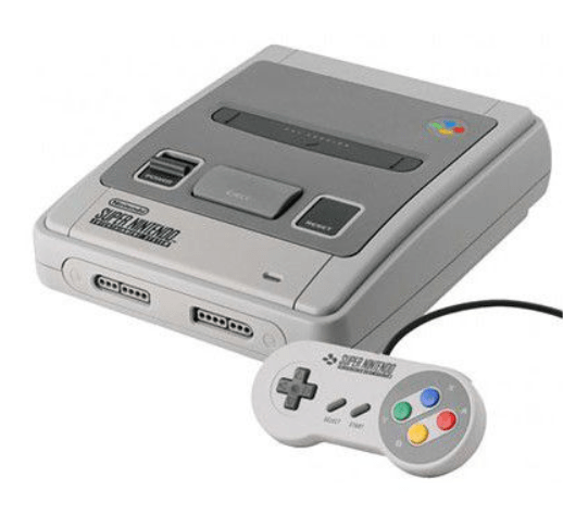 Console Nintendo Super Nintendo Gris + 1 Manette + Super Mario World