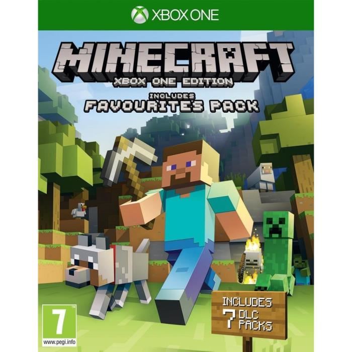 Jeux Vidéo Minecraft Les Packs Préférés Des Fans Xbox One