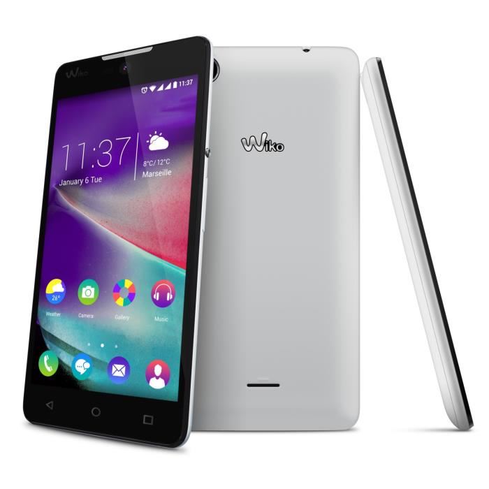 Wiko Rainbow Lite Blanc 4Go