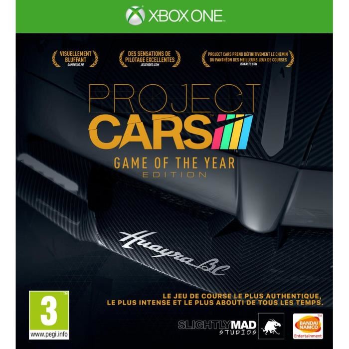 Jeux Vidéo Project Cars Edition Jeu De L'Année Xbox One