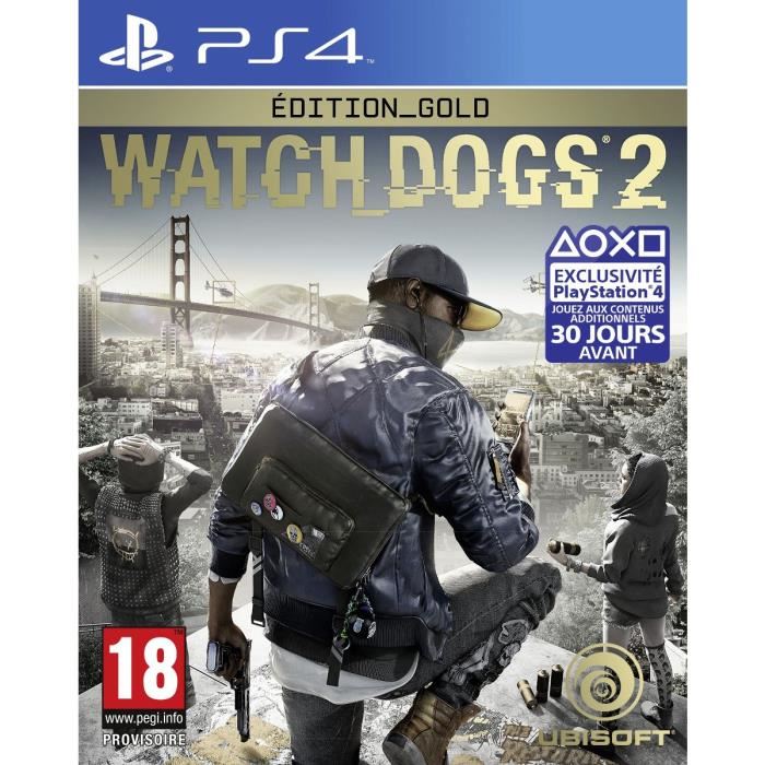 Jeux Vidéo Watch Dogs 2 Edition Gold PlayStation 4 (PS4)