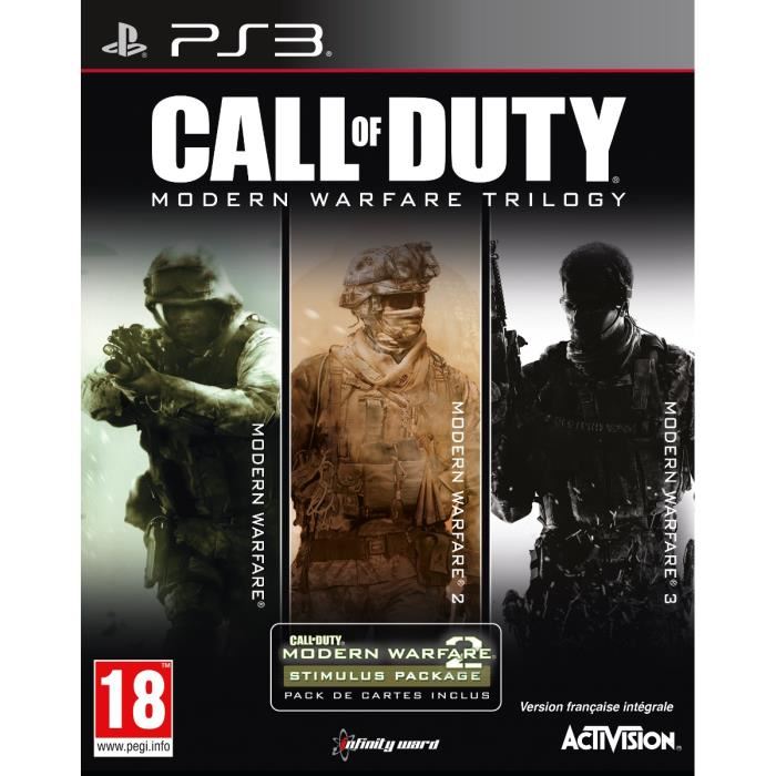 Jeux Vidéo Call Of Duty Modern Warfare Trilogy PlayStation 3 (PS3)