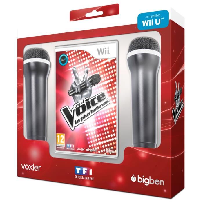Jeux Vidéo The Voice La Plus Belle Voix Wii