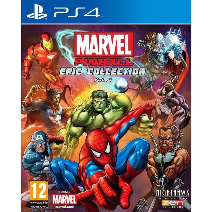 Jeux Vidéo Marvel Pinball Epic Collection Volme 1 PlayStation 4 (PS4)
