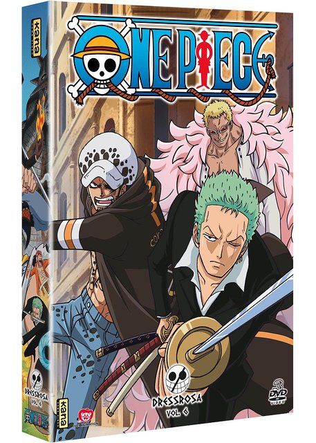 Dvd One Piece - Dressrosa - Vol. 6 Dvd Zone 2