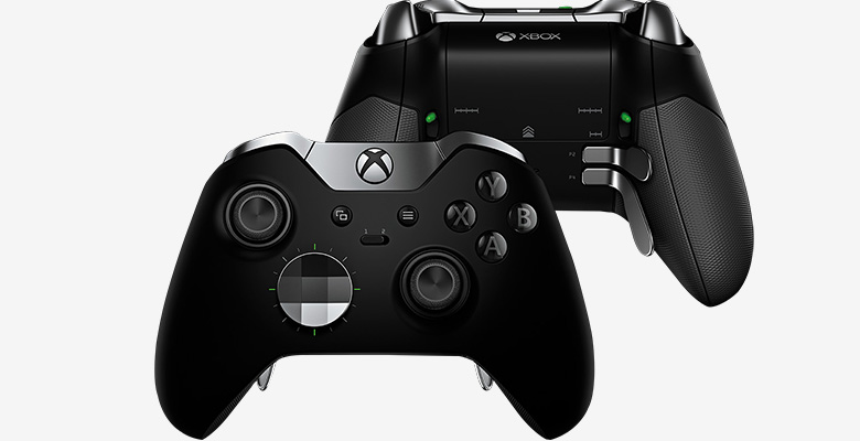 Acc. De Jeux Vidéo Microsoft Manette Sans Fil Elite Noir Xbox One