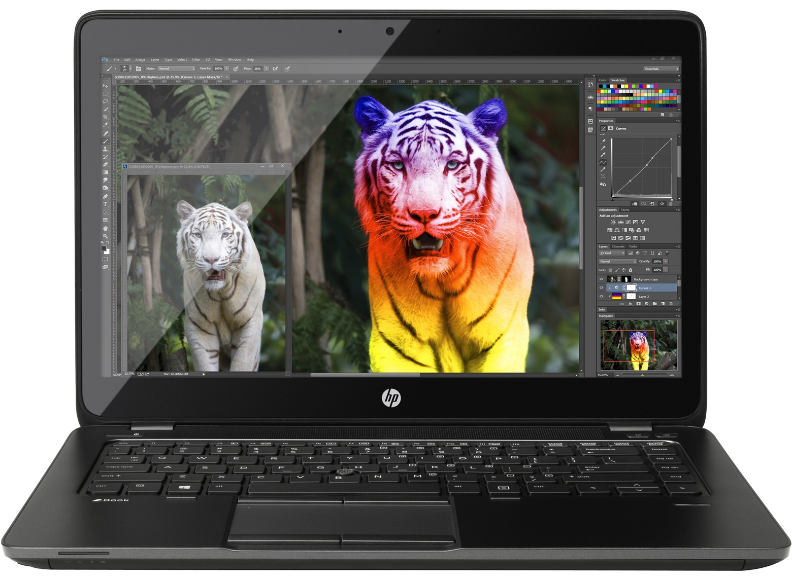 Ordinateurs Portables HP Zbook 14 G2 Intel Core Intel Core i7 8 Go 256 Go 14" Noir