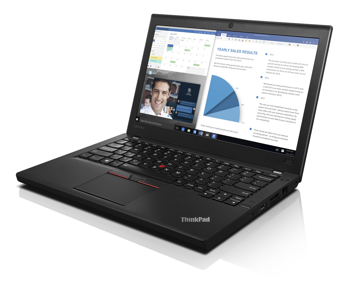Ordinateurs Portables Lenovo Thinkpad X260 Intel Core i5 4 Go 500 Go 12.5" Noir