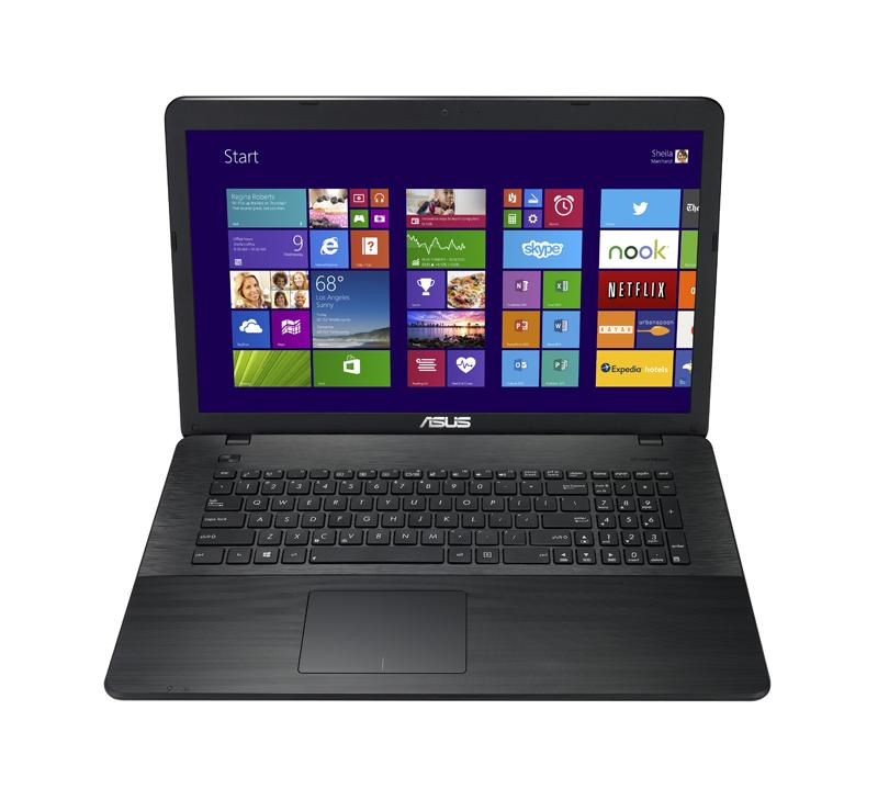 Ordinateurs Portables Asus F751Lav-Ty363H Intel Core I3 8 Go 500 Go 17.3" Noir