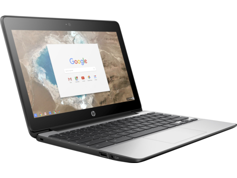 Ordinateurs Portables HP Chromebook 11 G5 Intel Celeron 4 Go 16Go 11.6" Noir, Gris