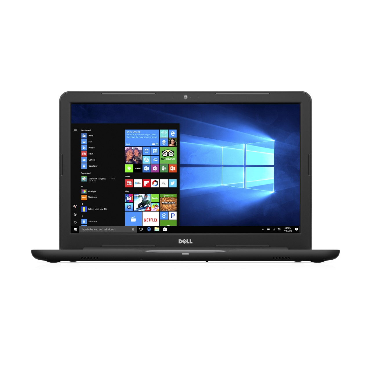 Ordinateurs Portables Dell Inspiron 5767 Intel Core i7 8Go 1To 17.3" Noir