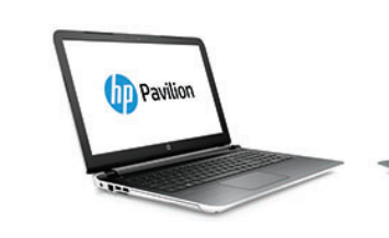 Ordinateurs Portables HP 15-Ab252Nf Intel Core i7 4Go 1To 15.6" Argent