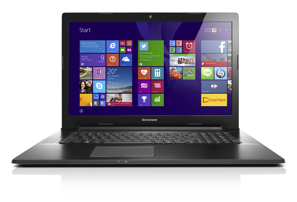 Ordinateurs Portables Lenovo G70-80 Intel Celeron 4 Go 1To 17.3" Noir