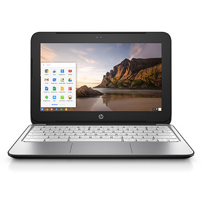 Ordinateurs Portables HP Chromebook 11 G3 Intel Celeron 4 Go 16Go 11.6" Noir