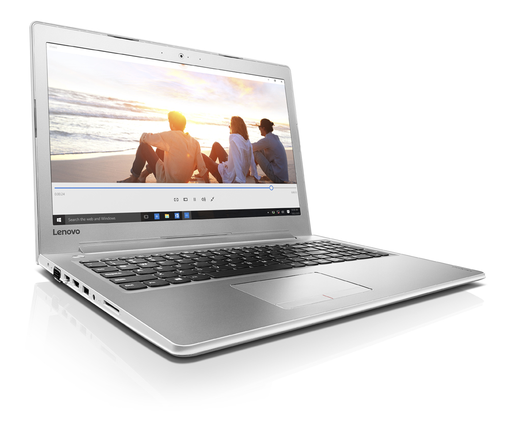 Ordinateurs Portables Lenovo Ideapad 510-15Isk i7 4Go Ram 1To 15.6" Blanc