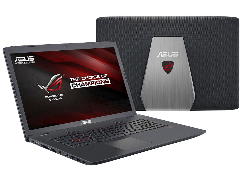 Ordinateurs Portables Asus Rog Gl742Vw-Ty425T Intel Core i5 8Go 1To 17.3" Noir