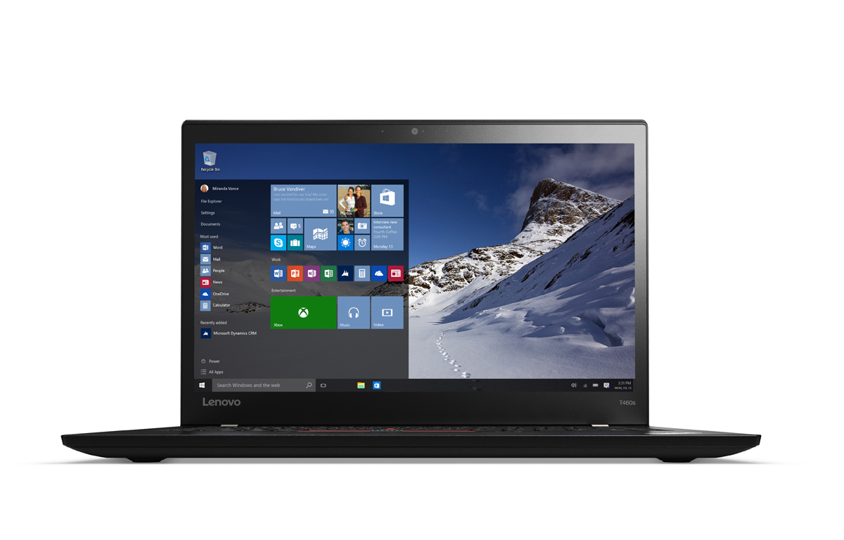 Ordinateurs Portables Lenovo Thinkpad T460S Intel Core i5 8 Go 256 Go 14" Noir