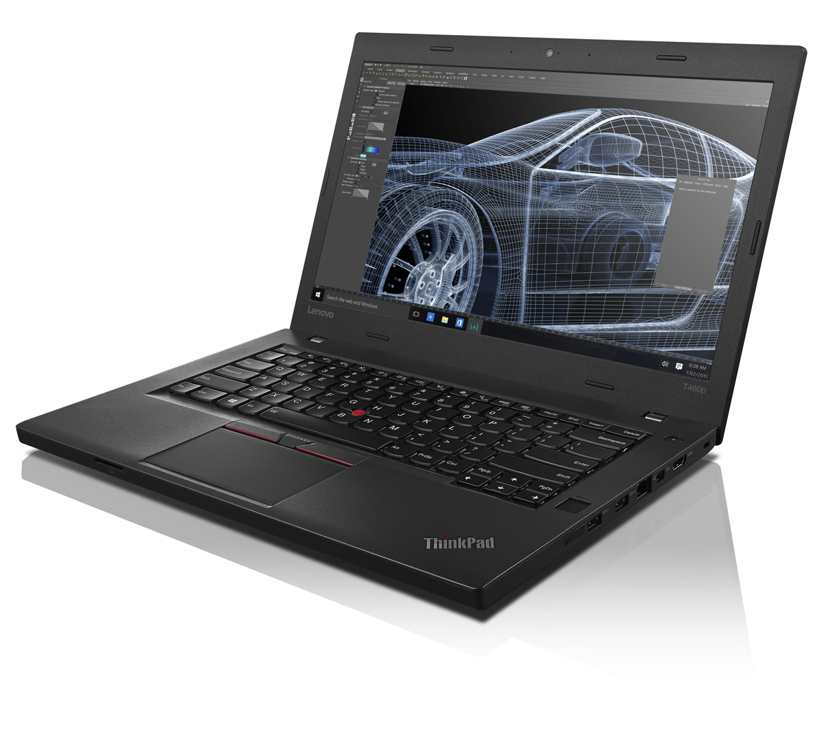 Ordinateurs Portables Lenovo Thinkpad T460P Intel Core i5 8 Go 256 Go 14" Noir