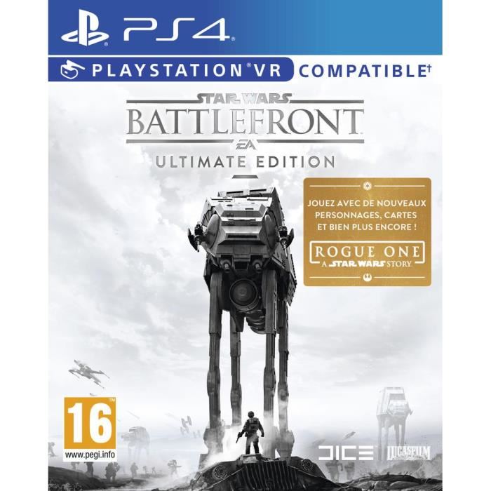 Jeux Vidéo Star Wars Battlefront - Ultimate Edition PlayStation 4 (PS4)