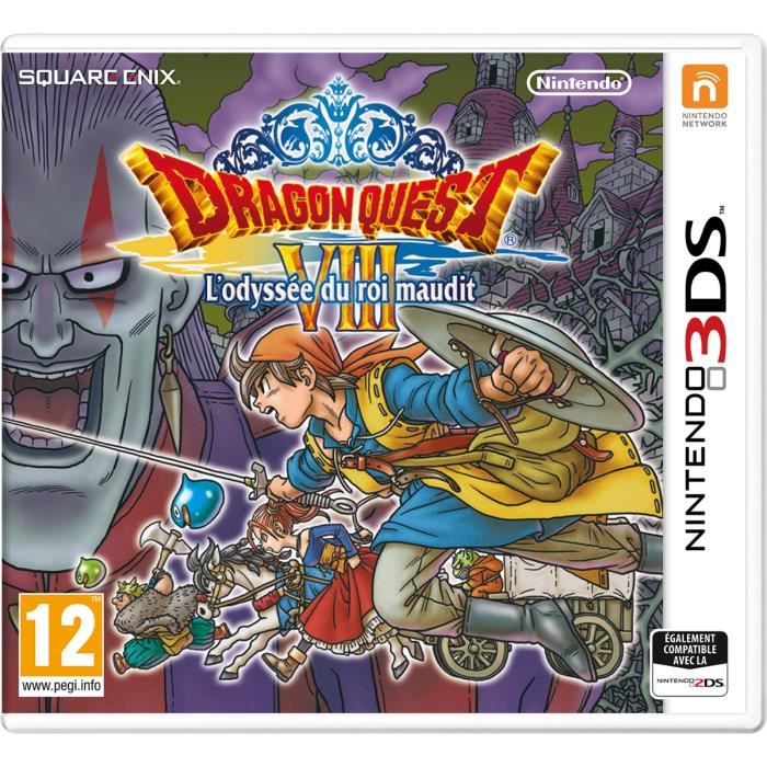 Jeux Vidéo Dragon Quest VIII L'Odyssée Du Roi Maudit 3DS