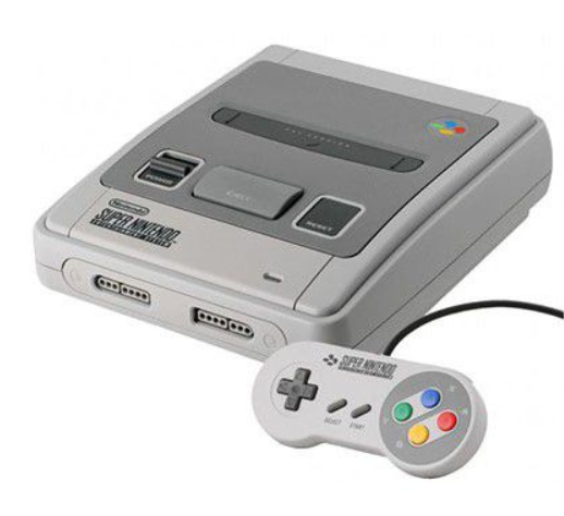 Console Nintendo Super Nintendo Gris + 2 Manettes