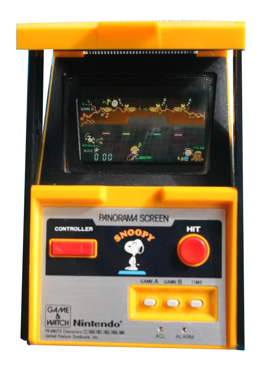 Console Nintendo Game & Watch Noir & Jaune Snoopy