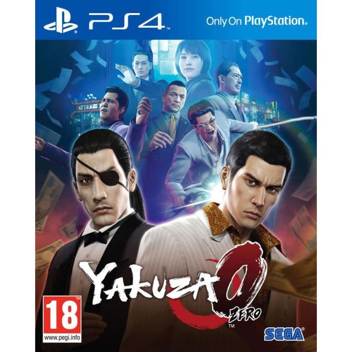 Jeux Vidéo Yakuza Zero The Place Of Oath PlayStation 4 (PS4)