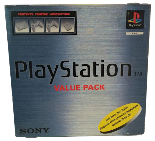 Console Sony PS1 Value Pack Gris + 1 Manette