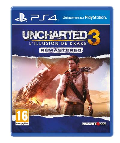 Jeux Vidéo Uncharted 3 L'Illusion De Drake Remasterisé PlayStation 4 (PS4)
