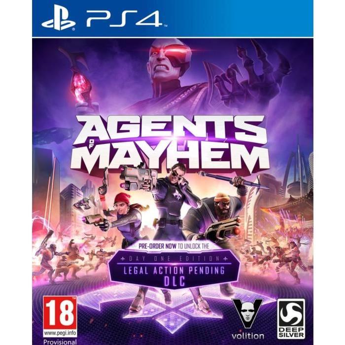 Jeux Vidéo Agents Of Mayhem - Day One Edition PlayStation 4 (PS4)