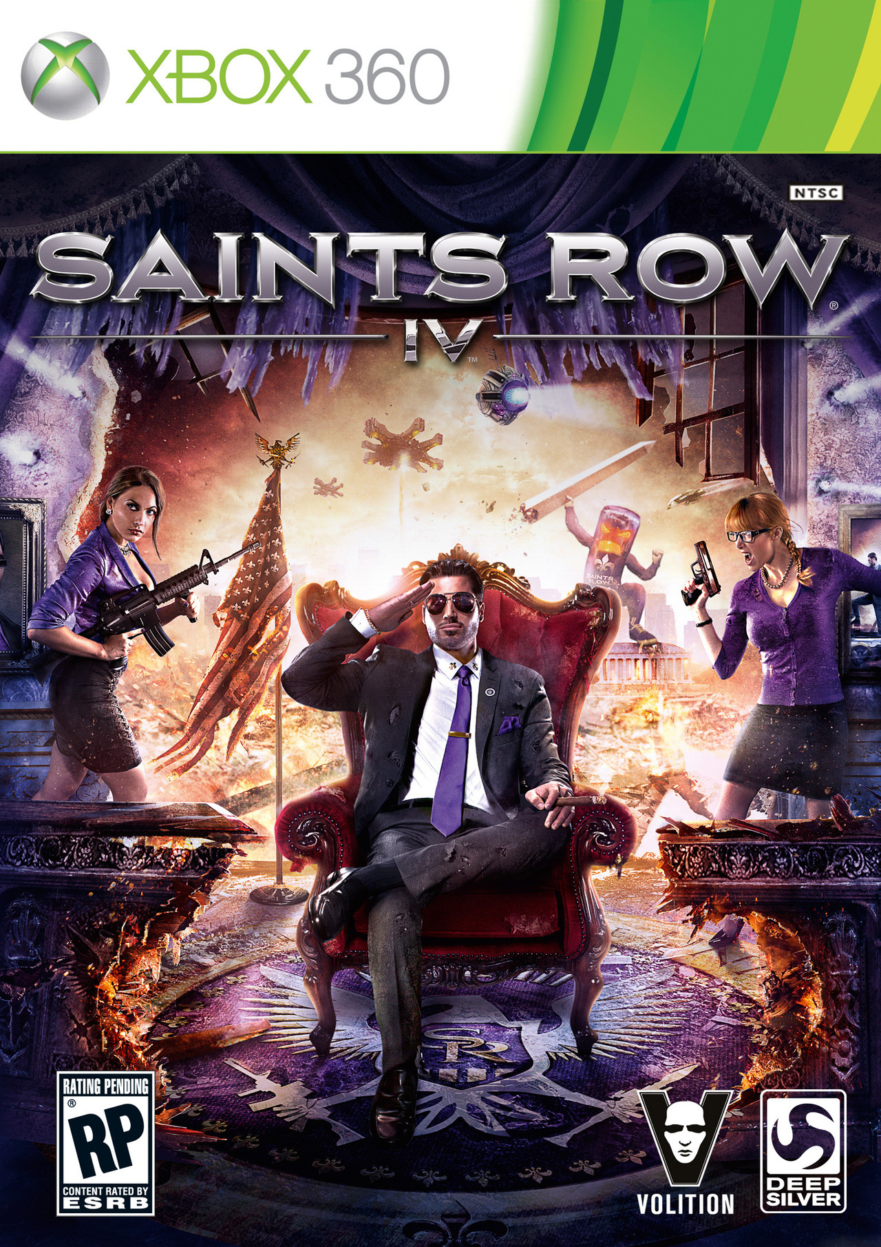 Deep Silver Jeux Vidéo Saints Row IV PlayStation 4 (PS4)