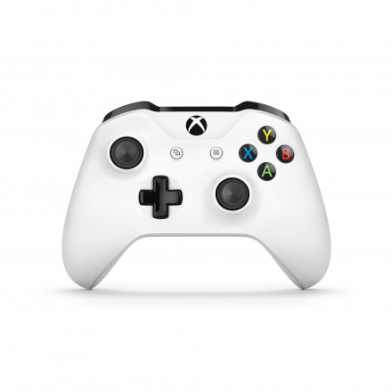 Acc De Jeux Video Microsoft Manette Sans Fil Blanc Xbox One D Occasion