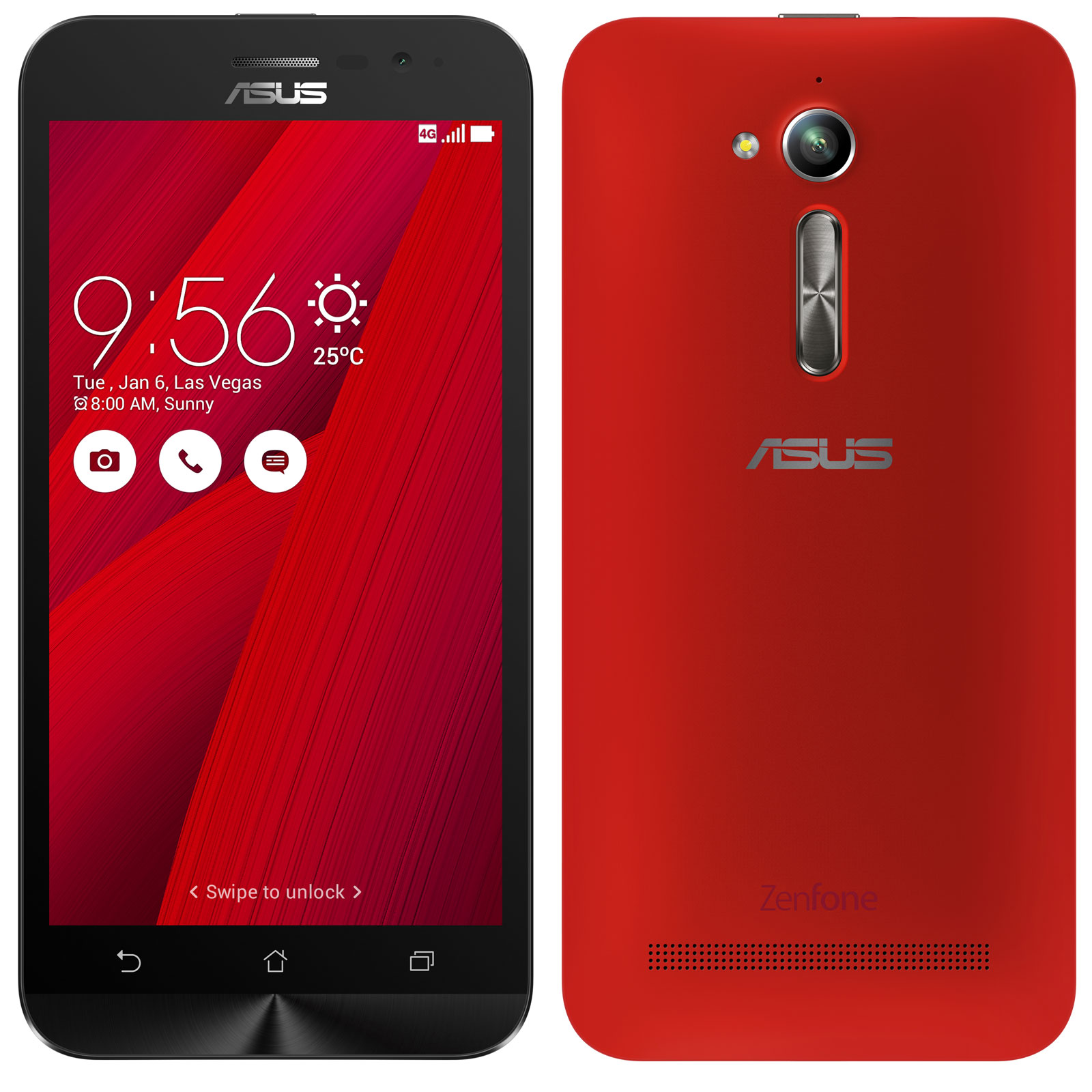 Asus Zenfone Go Rouge 16 Go Débloqué