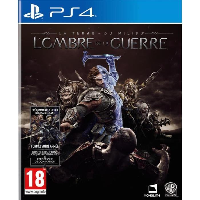 Jeux Vidéo La Terre Du Milieu L'Ombre De La Guerre PlayStation 4 (PS4)