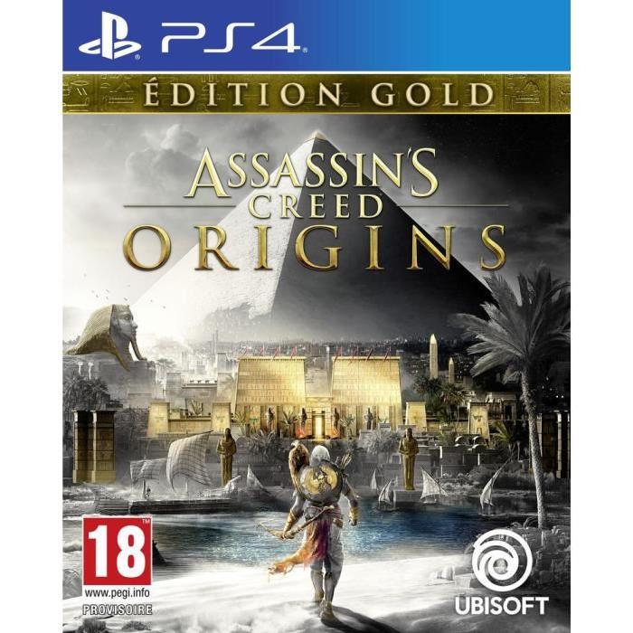 Jeux Vidéo Assassin'S Creed Origins Edition Gold PlayStation 4 (PS4)
