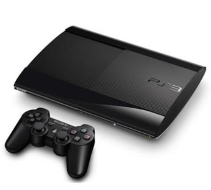 Console Sony Ps3 Ultra Slim Noir 120 Go + 1 Manette
